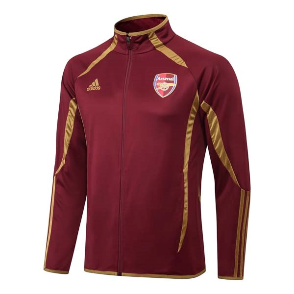 Sweatjacken Arsenal 2022-23 Granate Schwarz